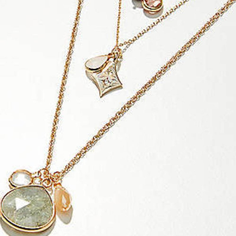 LOFT | Layered Charm Necklace
